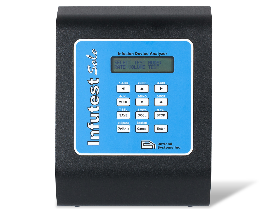Datrend Systems Infutest Solo Infusion Device Analyzer